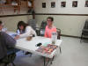 Regestration table with Rainbow flyers